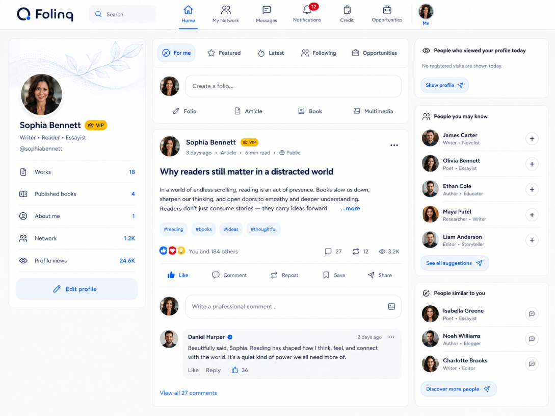 Feed Page Description