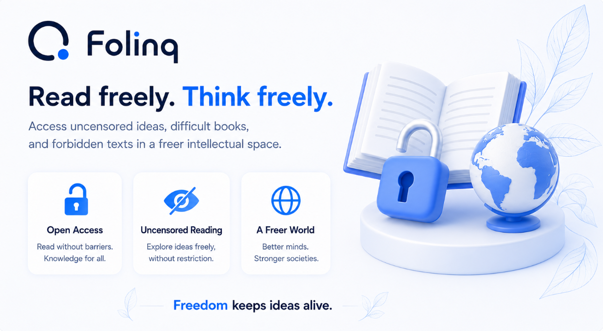 Read freely. Think freely.