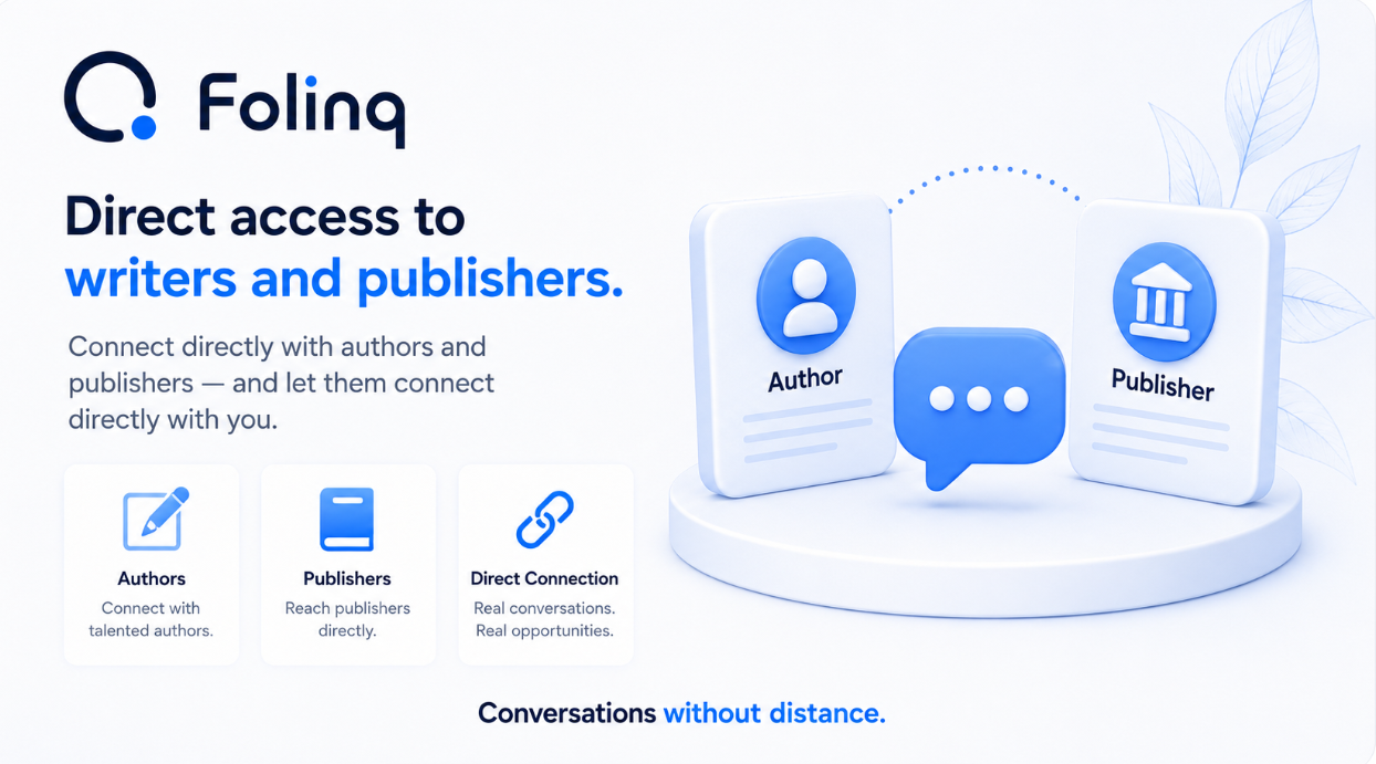 Direct access to writers and publishers.